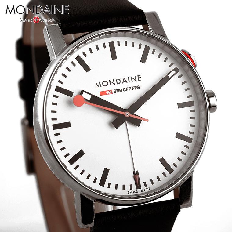 腕時計【MONDAINE/モンディーン】 鉄道時計 “EVO ALARM/エボ アラーム 