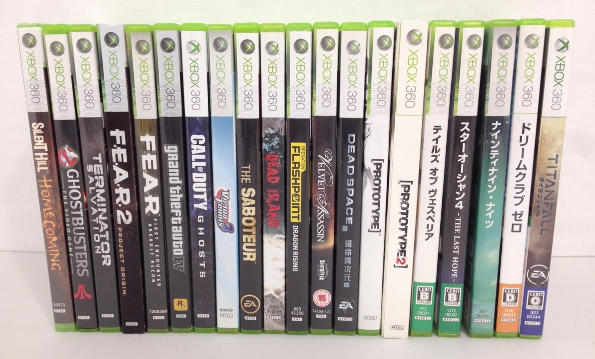 D053☆Xbox360 ソフト サイレントヒル ホームカミング(海外版) など 全 