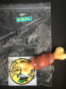 肉片『ニクヘン』ahpl　ステッカー付き a.h.p.l(ando hand painted lures)『a.h.p.l ステッカー』