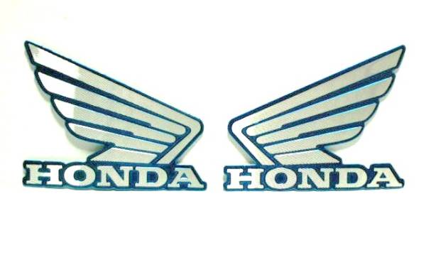 ホンダ Honda ウイングマーク 立体エンブレムステッカー 青 ステッカー デカール 売買されたオークション情報 Yahooの商品情報をアーカイブ公開 オークファン Aucfan Com
