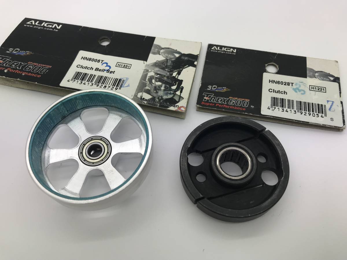 ALIGN T-REX HN6028T クラッチ HN6005T クラッチベルセット　開封済み未使用