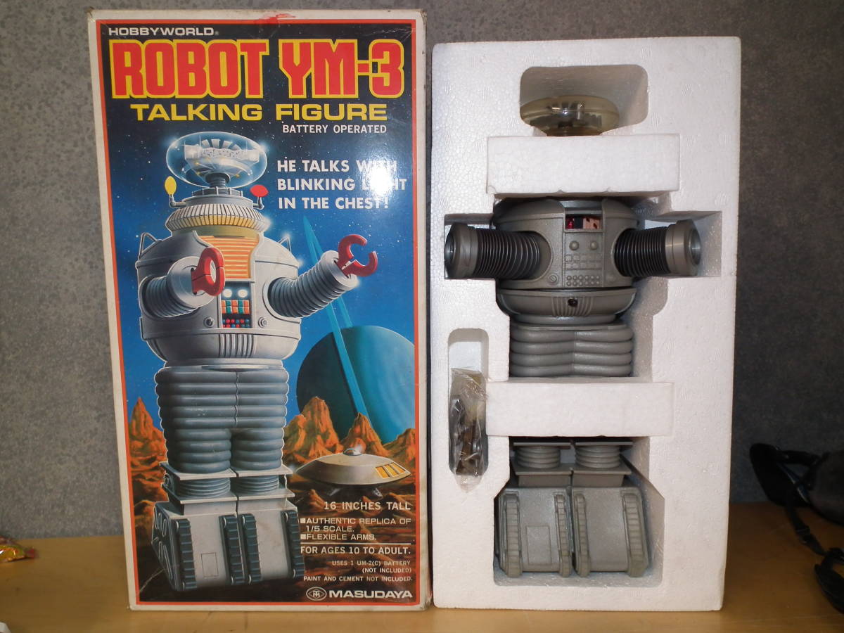 MASUDAYA ROBOT YM-3 トーキングフィギュア 箱・生産証明書付属