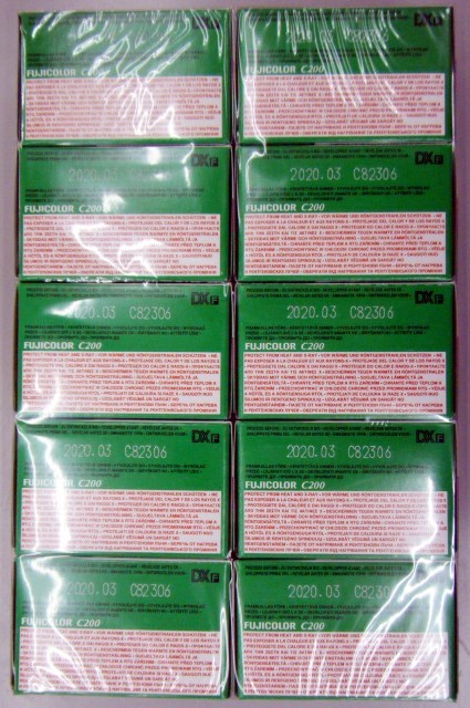 ★フジフイルムC200-36枚撮 英文EU使用　新品未開封　１０本☆★_2