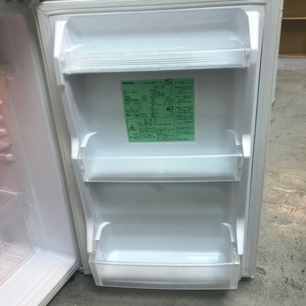 美品 無印良品 137L 2ドア冷凍冷蔵庫 SMJ-14B(100リットル～)｜売買 