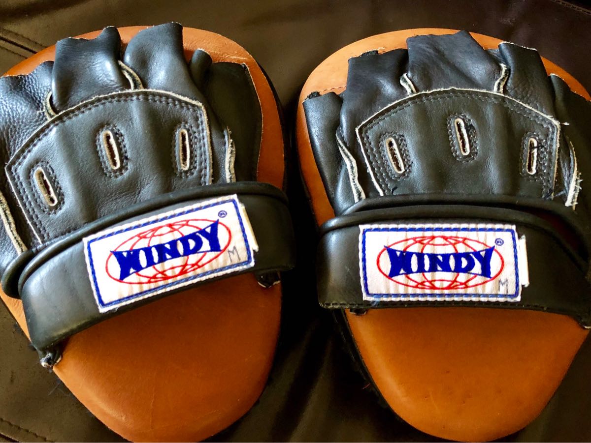 WINDY ウインディ PP-10 湾曲パンチングミット 美品 中古windy 【公式