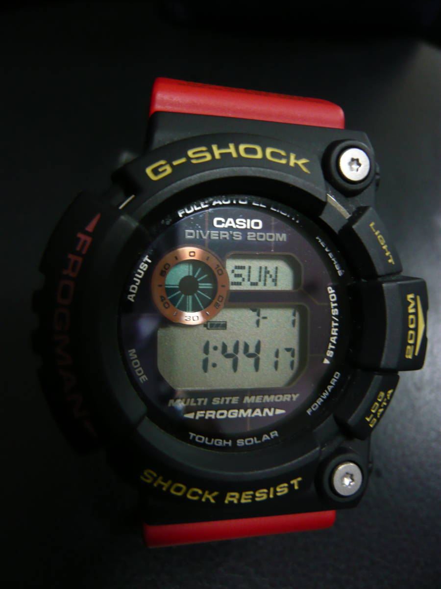 カシオ Gショック フロッグマン タフソーラー GW－200TC トリプル