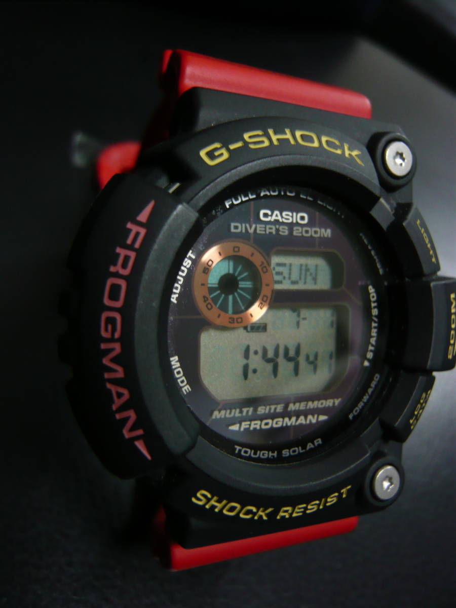 カシオ Gショック フロッグマン タフソーラー GW－200TC トリプル