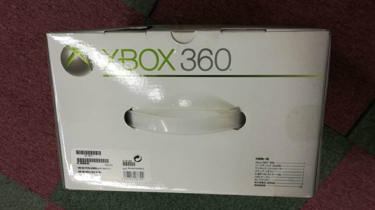 中古品 XBOX360本体20GB テイルズオブヴェスペリア プレミアムパック 