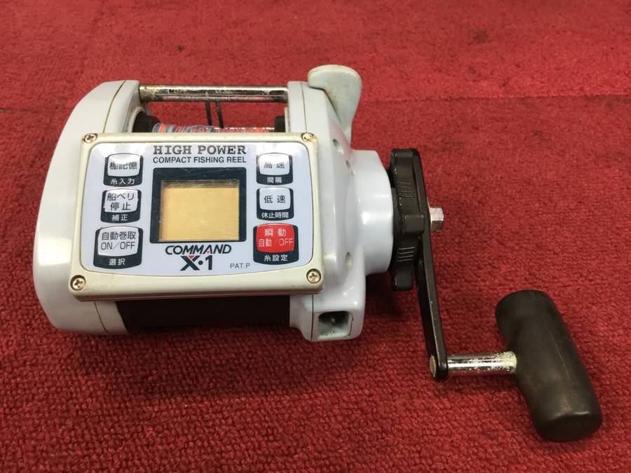 MIYA EPOCH COMMAND. X・1 電動リール＊現状品 Miya Epoch