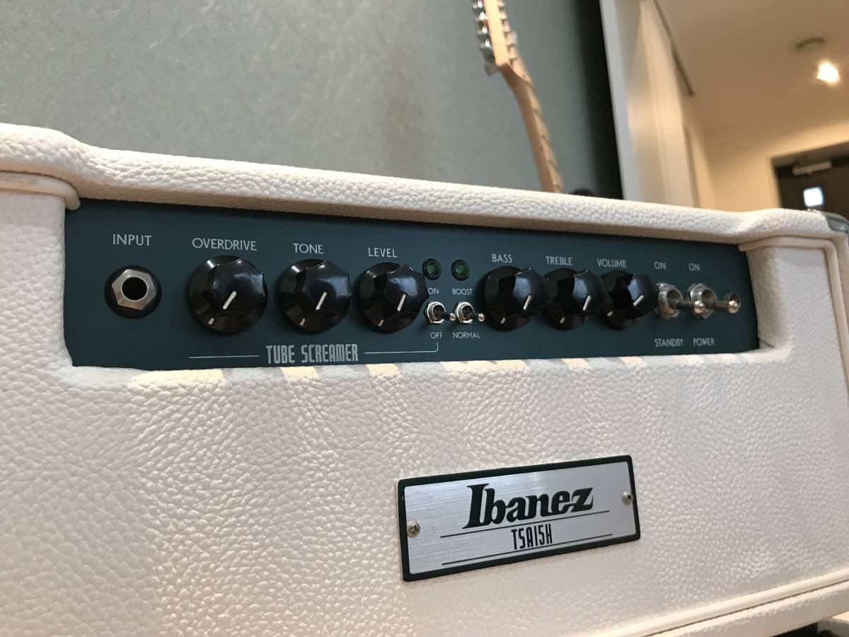 美品 希少 正規品 アイバニーズ Ibanez アンプヘッド TSA15H 付属品 