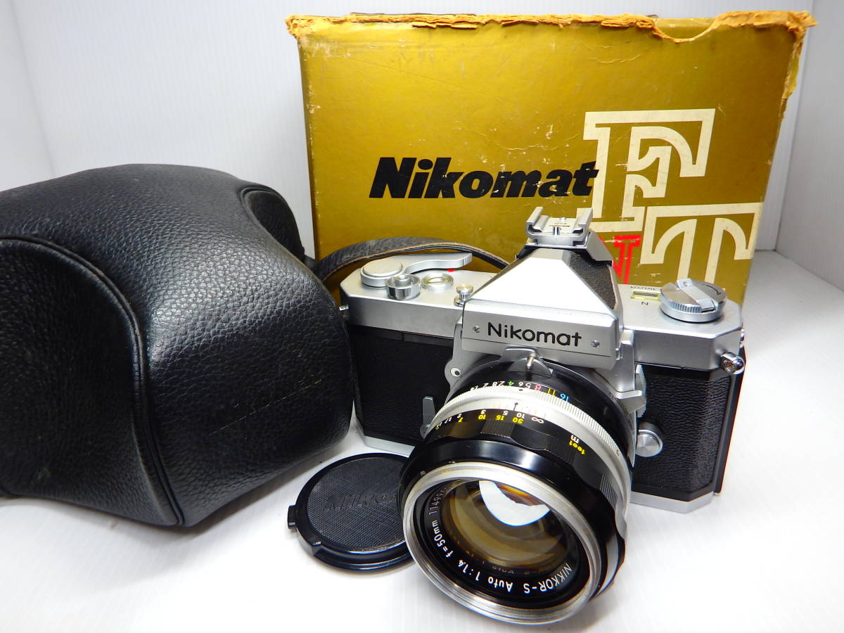 ニコン MF一眼レフカメラ ニコマートFTN レンズ NIKKOR-S Auto f1.4