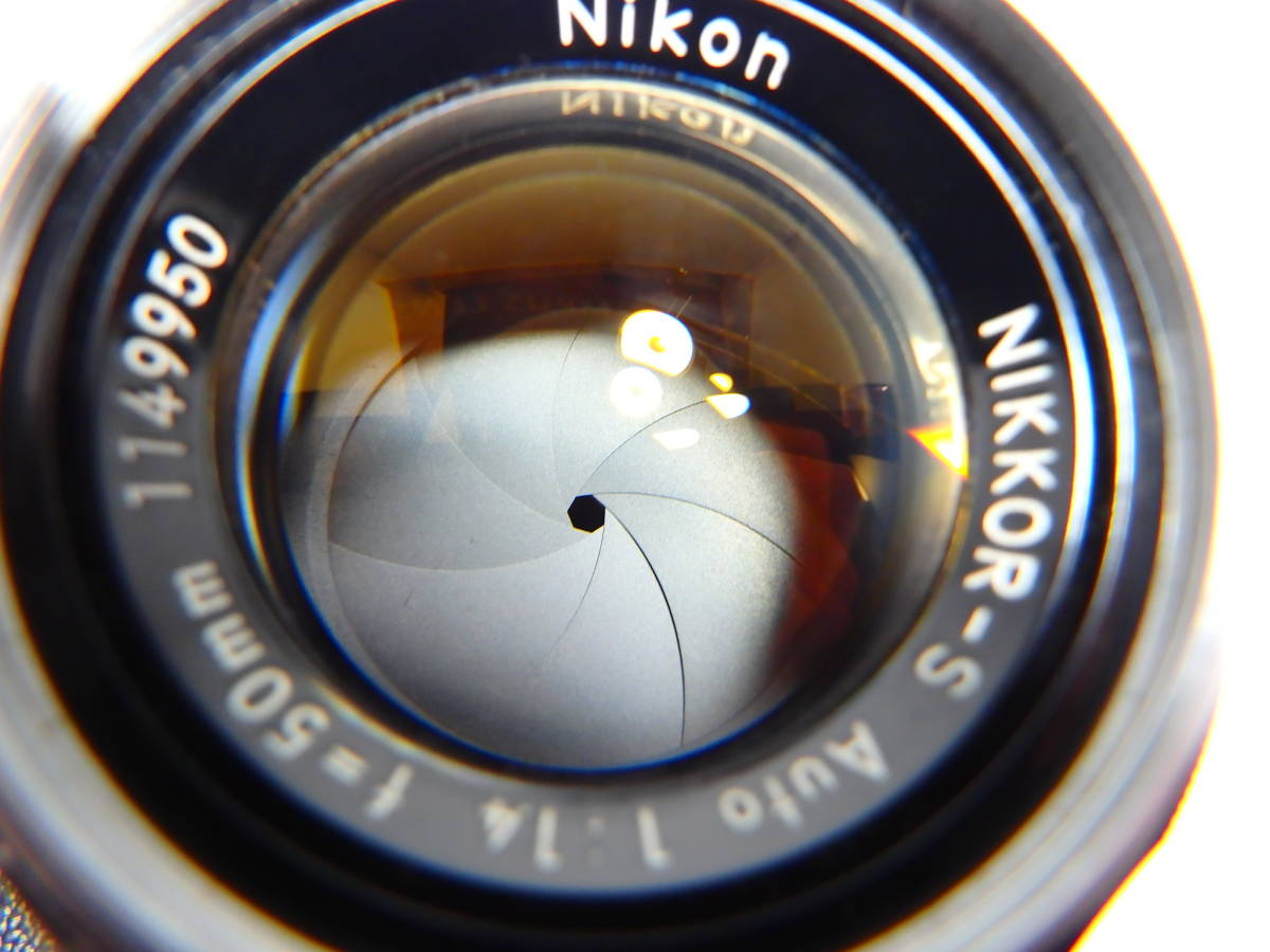 ニコン MF一眼レフカメラ ニコマートFTN レンズ NIKKOR-S Auto f1.4