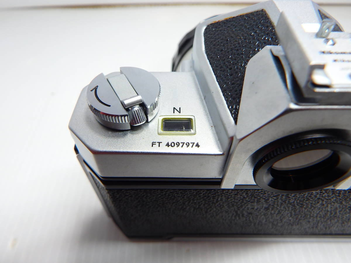 ニコン MF一眼レフカメラ ニコマートFTN レンズ NIKKOR-S Auto f1.4