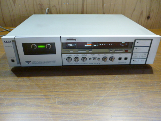 AKAI アカイ - カセットデッキ GX-F51 Akai アカイ⁄赤井 Vintage
