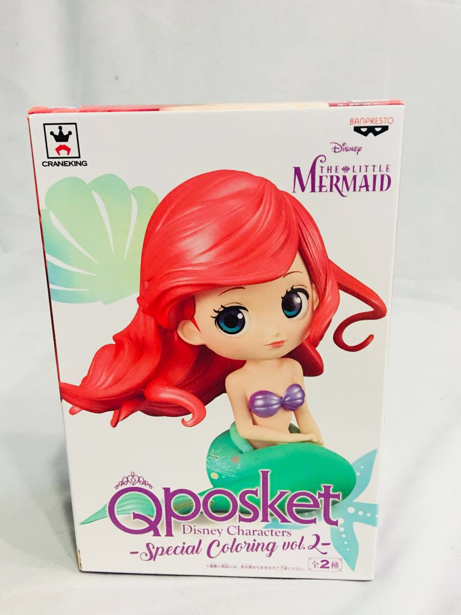 【お買い得，品質保証】 ディズニー Disney Q POSKET フィギュア アリエル スペシャルカラー special coloring vol.2(その他)｜売買されたオークション情報、yahooの商品情報をアーカイブ公開 - オークファン その他