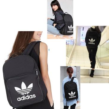 Adidas アディダスオリジナルス リュックサック バックパック デイパック バッグ ロゴ かばん トレフォイル 黒 ブラック 通学 リュックサック デイパック 売買されたオークション情報 Yahooの商品情報をアーカイブ公開 オークファン Aucfan Com