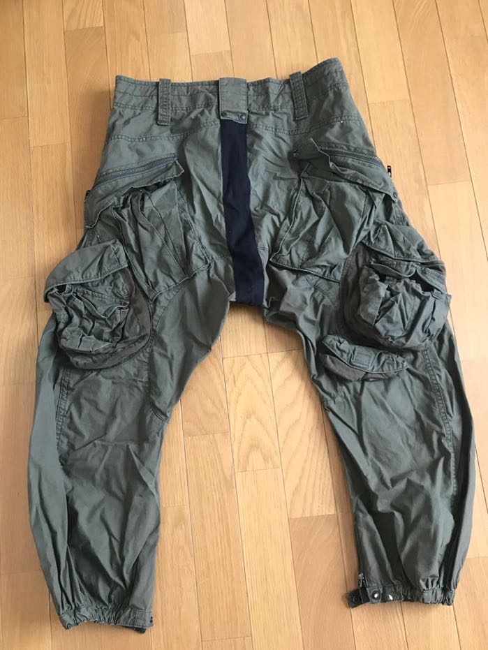 LGB クロップド サルエルパンツ hyde着用 archive LGB クロップド サルエルパンツ hyde着用 archive LGBサルエルパンツ
