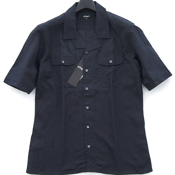  定価1.4万 アレグリ コットンリネンオープンカラー半袖シャツ48 L 紺 I20780 春夏 allegri キューバ リゾート(Lサイズ)｜売買されたオークション情報、yahooの商品情報をアーカイブ公開 - オークフ 半袖シャツ一般