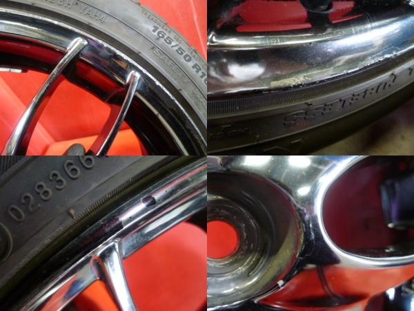 中古4本 WORK ワーク STEEZ NICROSS 16-5.5J +45 100 4H + クムホ