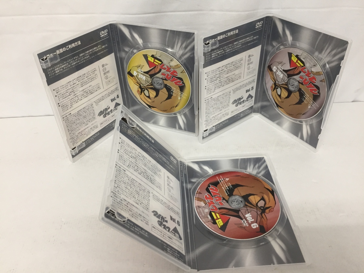 6-0707-11]☆良品☆タイガーマスク二世 DVD-BOX 1~6巻 セット(た行 