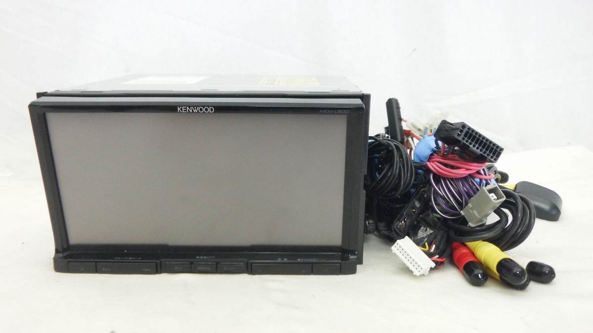 フルセグ KENWOOD ケンウッド メモリーナビ MDV-L500 DVD再生 USB 地