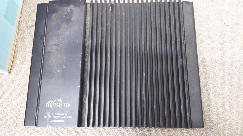FUJITSU TEN 4チャンネル パワーアンプ α3000M NN4796 TEN FUJITSU