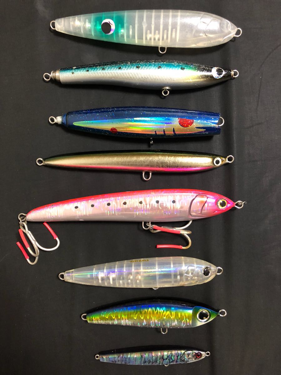 中*様 カミワザ デコペン ヒラマサ マグロ プラグ 8本セット