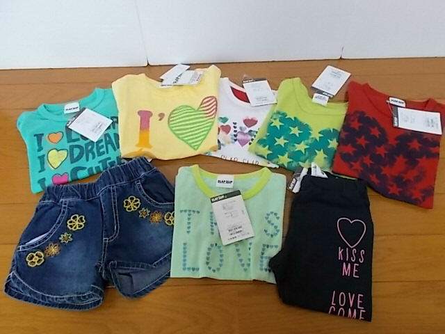 高品質，新品 ＜X9078＞ BEBE SLAP SLIP 100サイズ 8点セット(セット、まとめ売り)｜売買されたオークション情報、yahooの商品情報をアーカイブ公開 - オークファン セット、まとめ売り