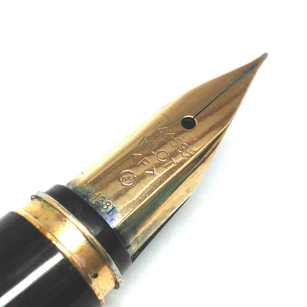 PILOT⁄パイロット Elite エリート 万年筆 スターリングシルバー ペン先 