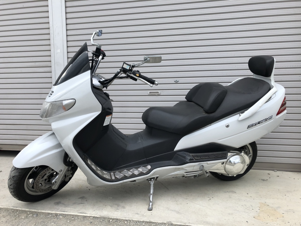 ◎◎書類、鍵付 EG実動のスカイウェイブ250S CJ42！！