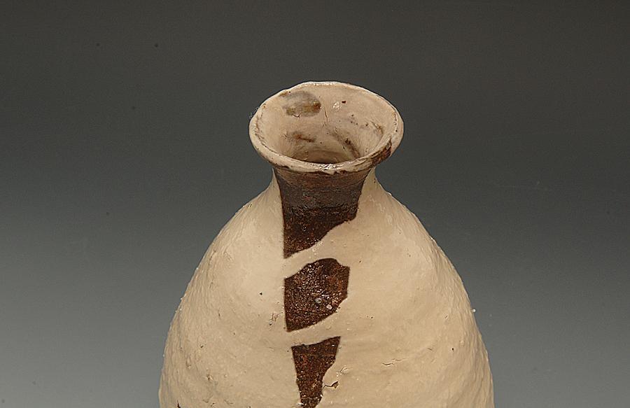 星庵特別企画 元内閣総理大臣 細川護煕（不東） 粉引徳利 酒器 最上作