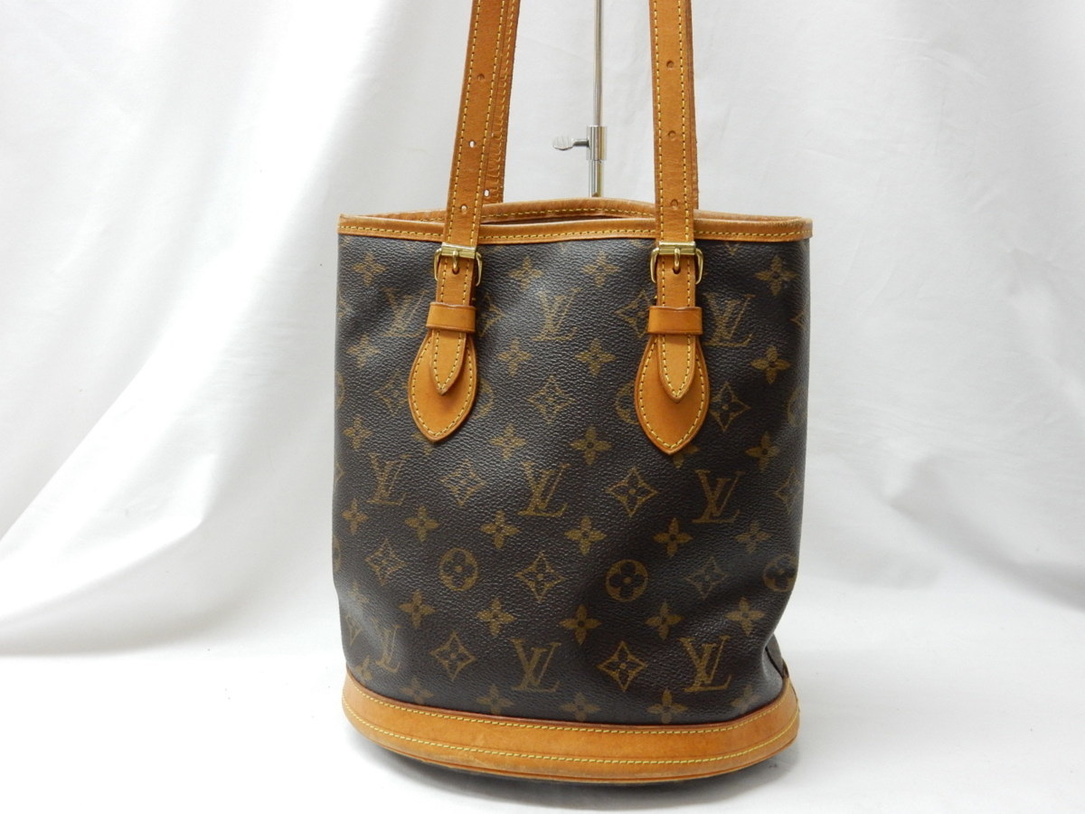  2000年製 ルイヴィトン LOUIS VUITTON バケツ/バケットPM ショルダーバッグ M42238 訳有 本物(ハンドバッグ)｜売買されたオークション情報、yahooの商品情報をアーカイブ公開 - オークファン かばん、バッグ