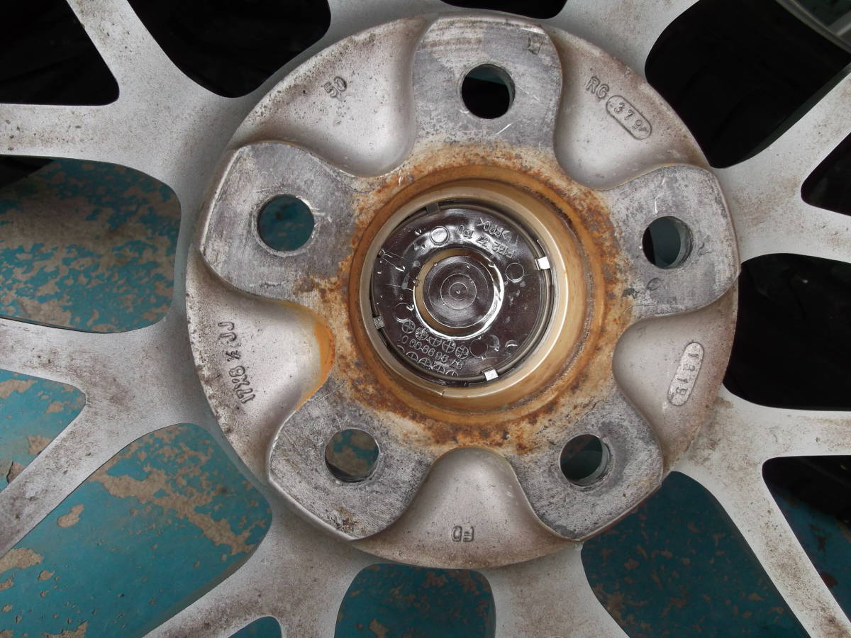 ☆中古 RX-7 FD3S 純正 BBS 17インチ アルミホイール タイヤ 4本 