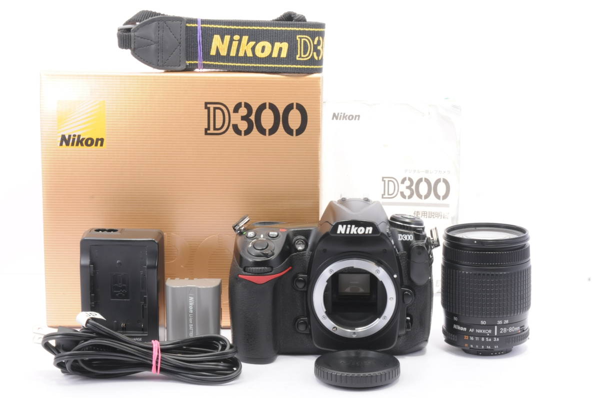 ★美品★ニコン Nikon D300 レンズセット【9000ショット前後！！】 ☆超極上☆ニコン Nikon D300 レンズセット・元箱付 #2825 ☆良品