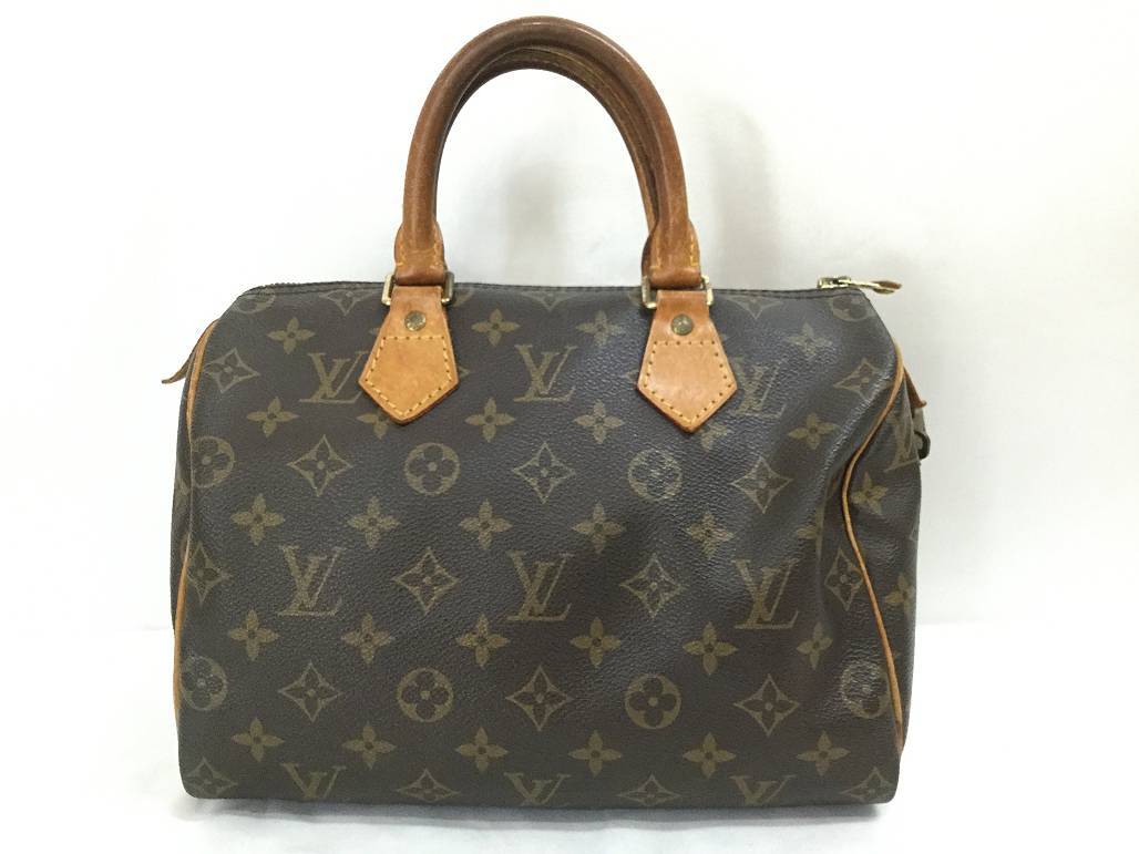 【大得価，100%新品】 J7102 1円 品 LOUIS VITTON ルイ ヴィトン モノグラム スピーディ 25 パドロック付 ハンドバッグ(ハンドバッグ)｜売買されたオークション情報、yahooの商品情報をアーカイブ公開 - オークファン かばん、バッグ