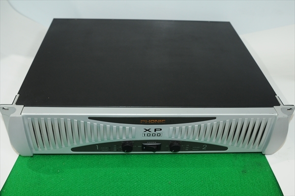 Phonic XP1000 パワーアンプ パワーアンプ PHONIC Phonic - XP1000 XP XP-1000 ステレオ 完動品