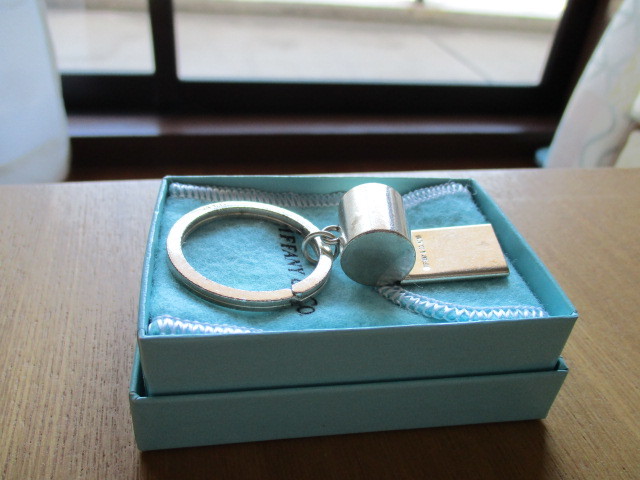 ティファニー キーリング キーホルダー シルバー & Tiffany