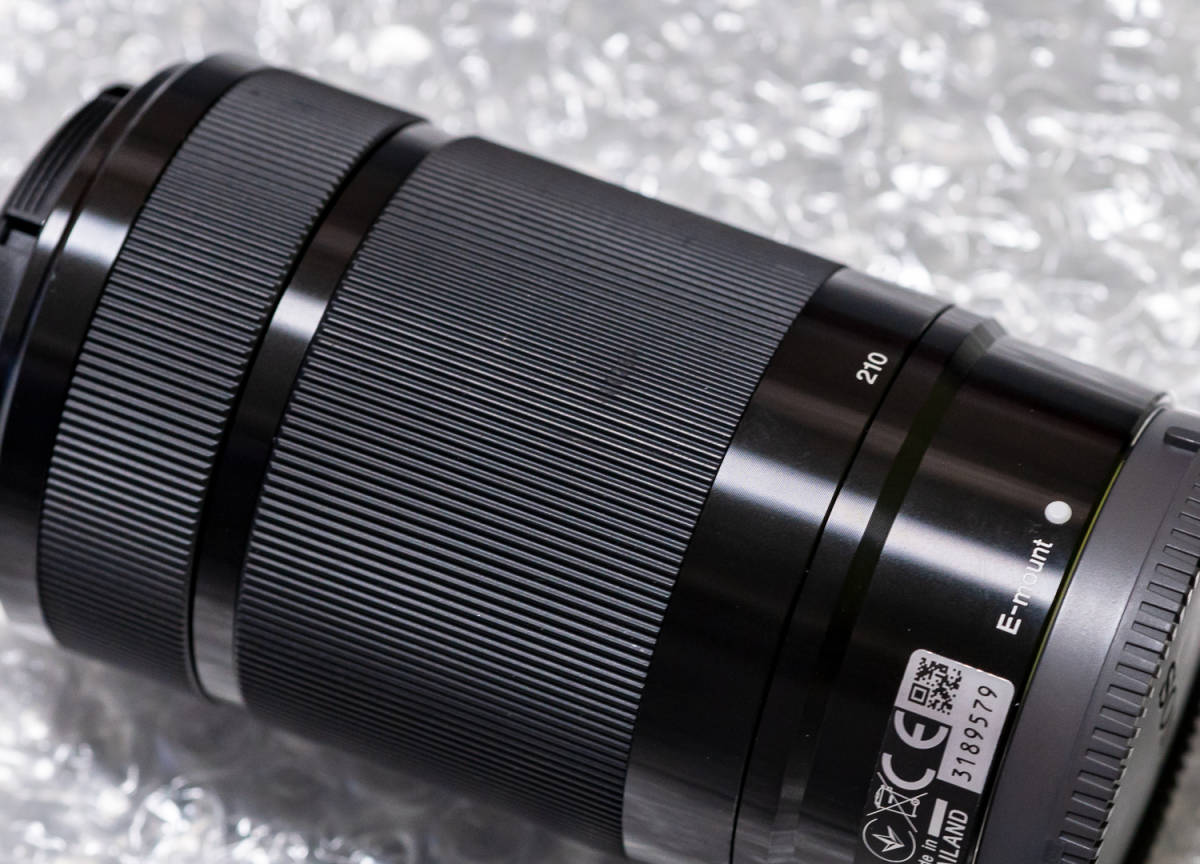 SONY E 55-210mm F4.5-6.3 OSS SEL55210 ブラック 元箱付_5