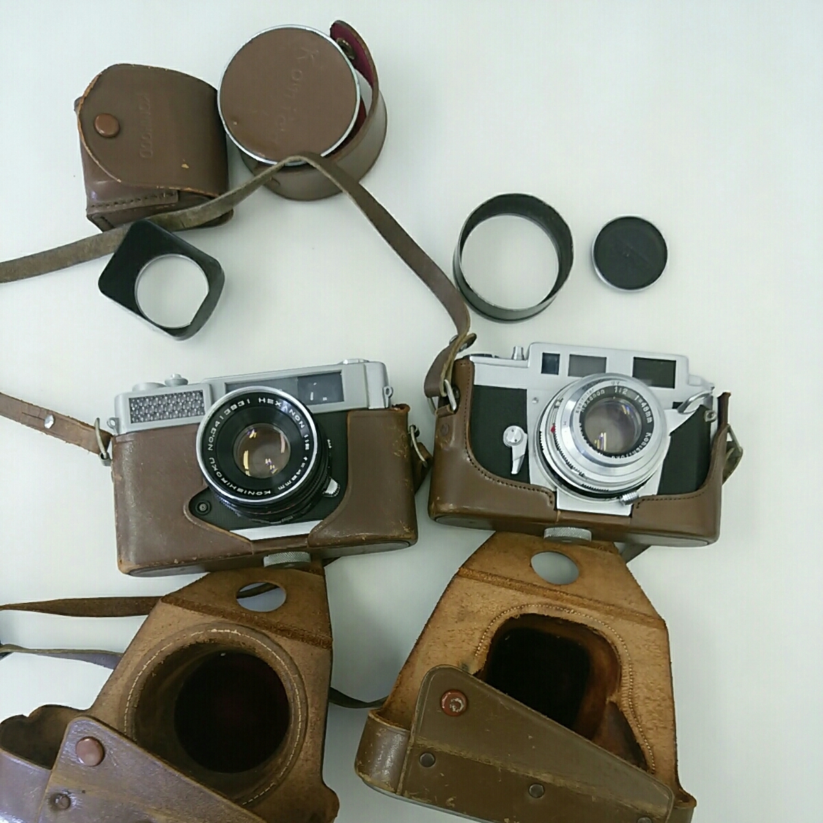Hexanon Konica コニカ 1:2 Konishiroku Ⅲ 48mm ⅢA f=48mm MXL 