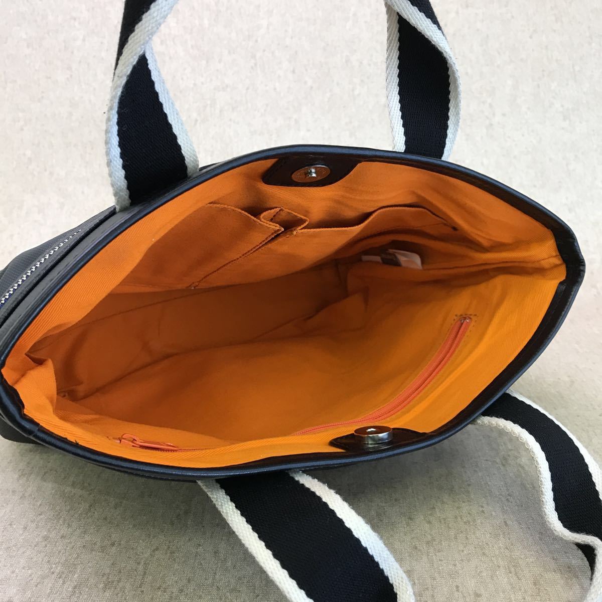 極美品】CASTELBAJAC カステルバジャック 本革 レザー×塩化ビニル 