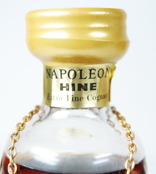 特級 HINE ハイン ナポレオン カラフェクリスタル 替蓋・箱付き 古酒