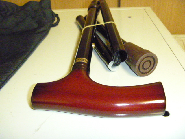 KOWA　折りたたみステッキ　収納袋付　未使用品_3