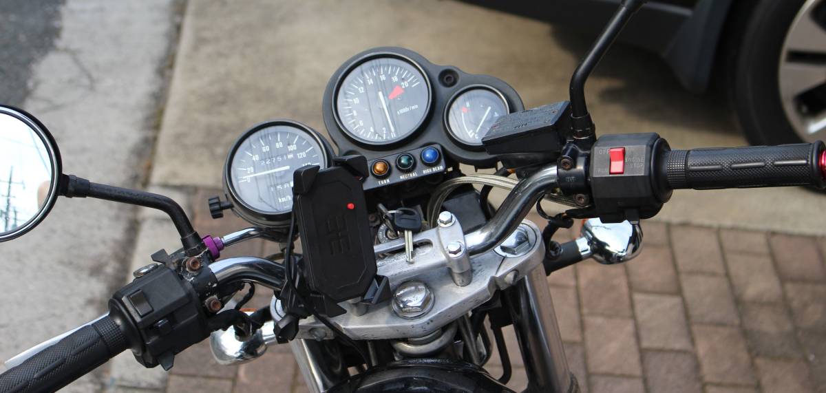 カワサキ バリオス初期型 エンジン好調 モリワキショート管バックステ 