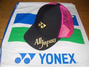 ヨネックス キャップ ALLJAPANYONEXのYahoo!オークション(旧ヤフオク