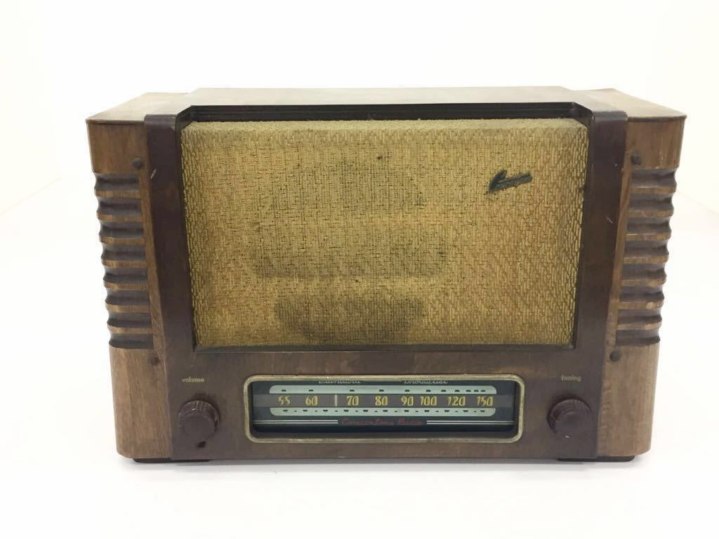 アンティーク 昭和レトロ 真空管ラジオ CONCERTONE RADIO ラジオ model 