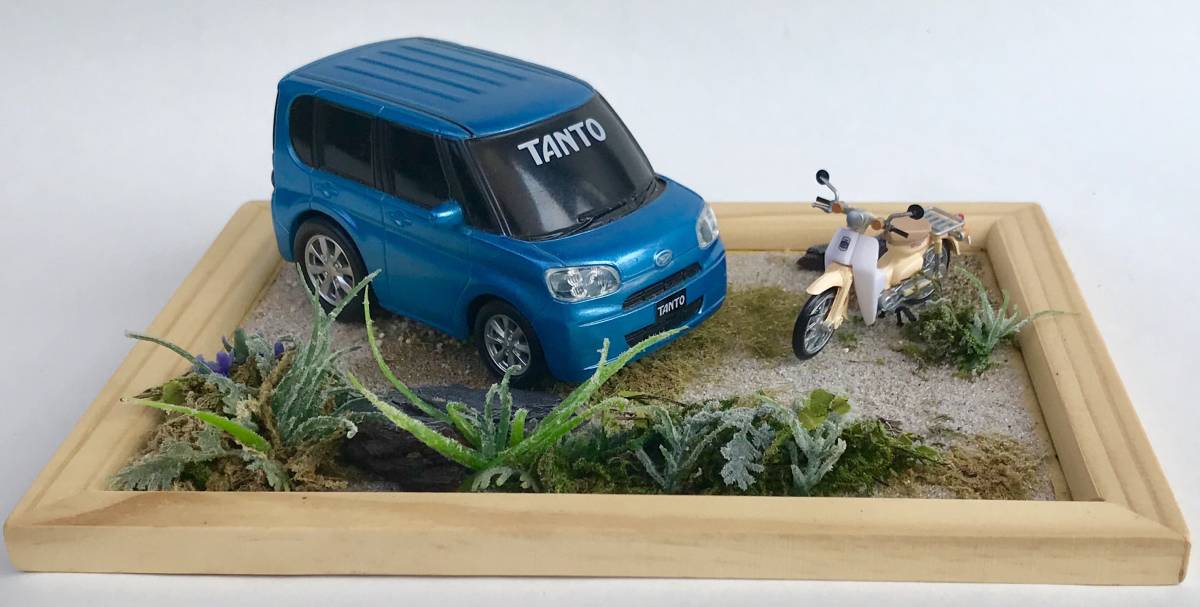 ラスト出品　ジオラマベース 小さなお庭 ミニフィギュア・シルバニアファミリー等に C_7