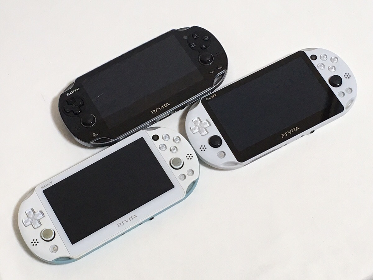 ☆ジャンク☆ SONY PSVita-2000 / 1100 本体 まとめて 3台セット