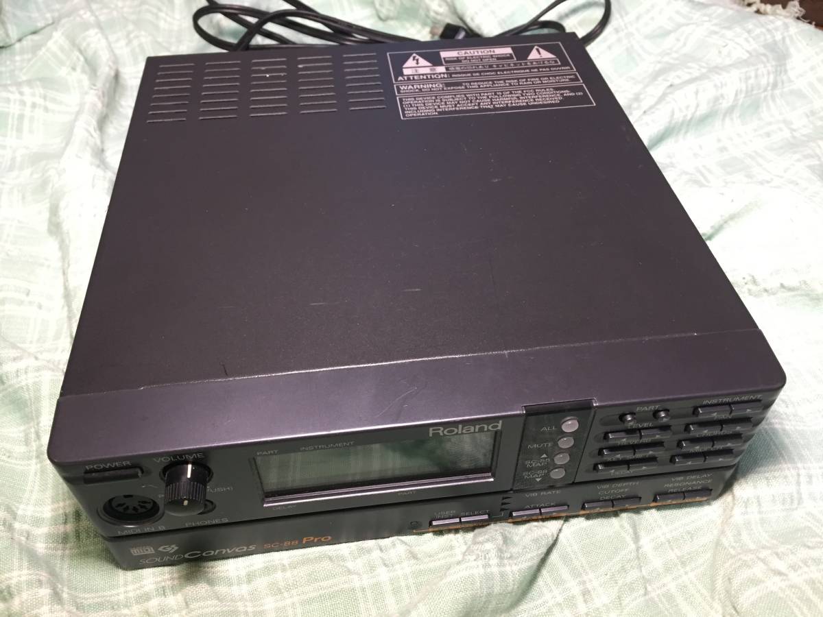 ROLAND SC-88PRO 音源モジュール 現状品