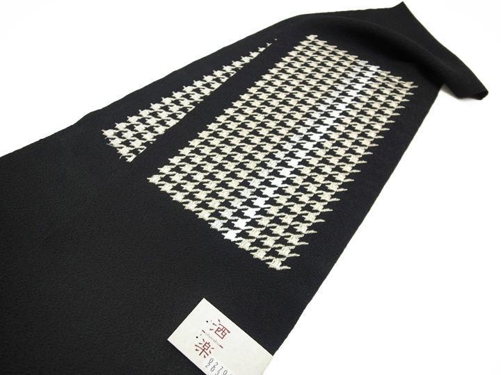 ロマン着物 洗える半衿 粋と粋 千鳥 縮緬刺繍 新品 b862
