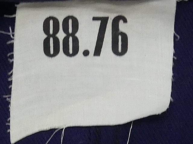 即決★フランス軍 SAINT JAMES★メンズM位 ビンテージ 古着 カバーオール セントジェームス 88-76 紺 60s フランス製 ジャケット コート フランス軍Vリブネックセントジェームスセーター(デッドストック SAINT フランス軍 JAMES｜セントジェームス（メンズ）の通販 - ZOZOTOWN